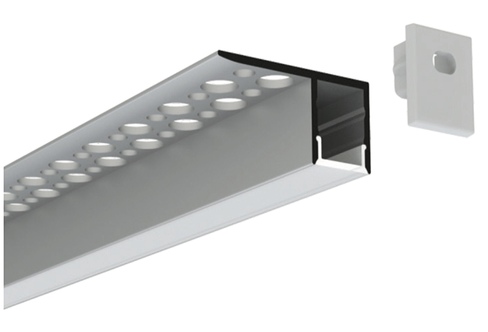 LR214-EX Aluminium Extrusion and Lens